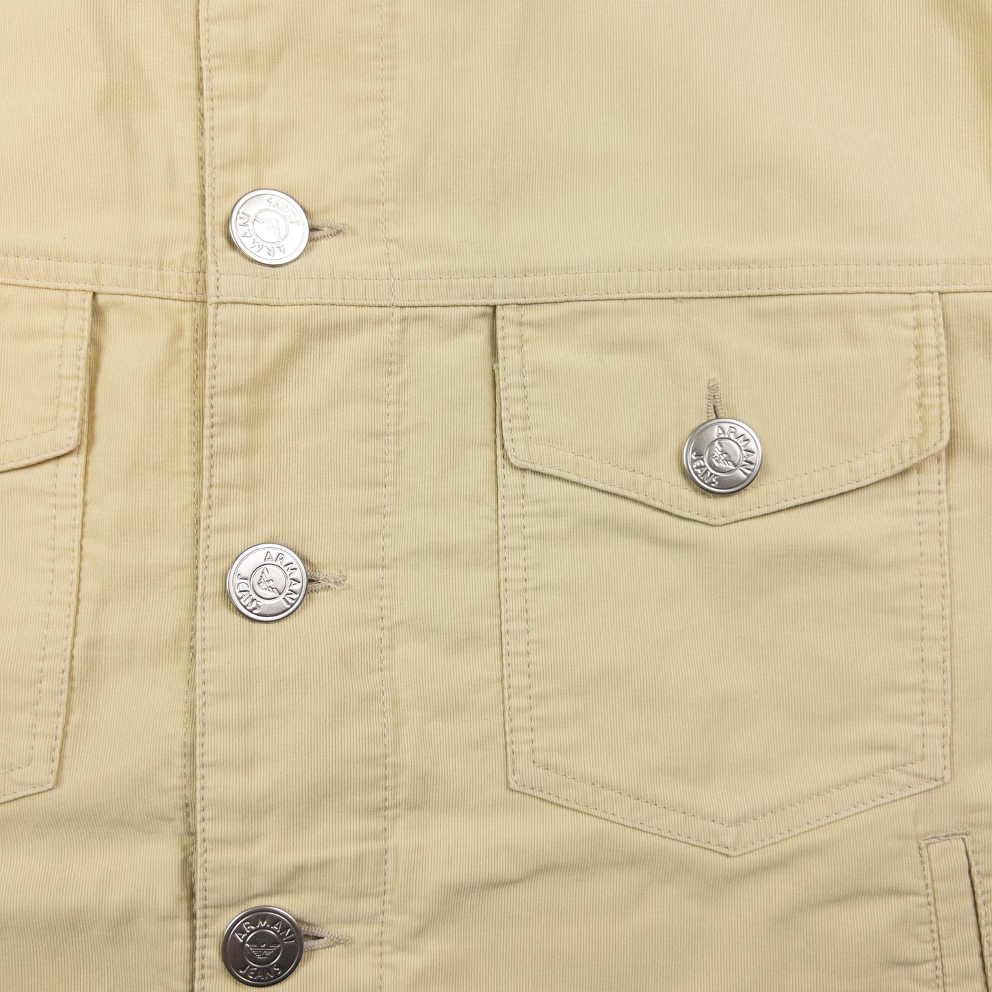 Vintage Armani Jeans Button Up Jacket Size S