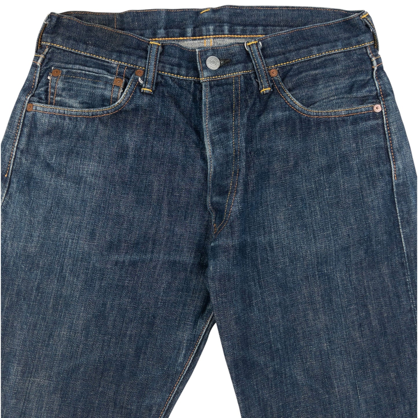 Vintage Evisu Painted Daicock Japanese Denim Jeans Size W30