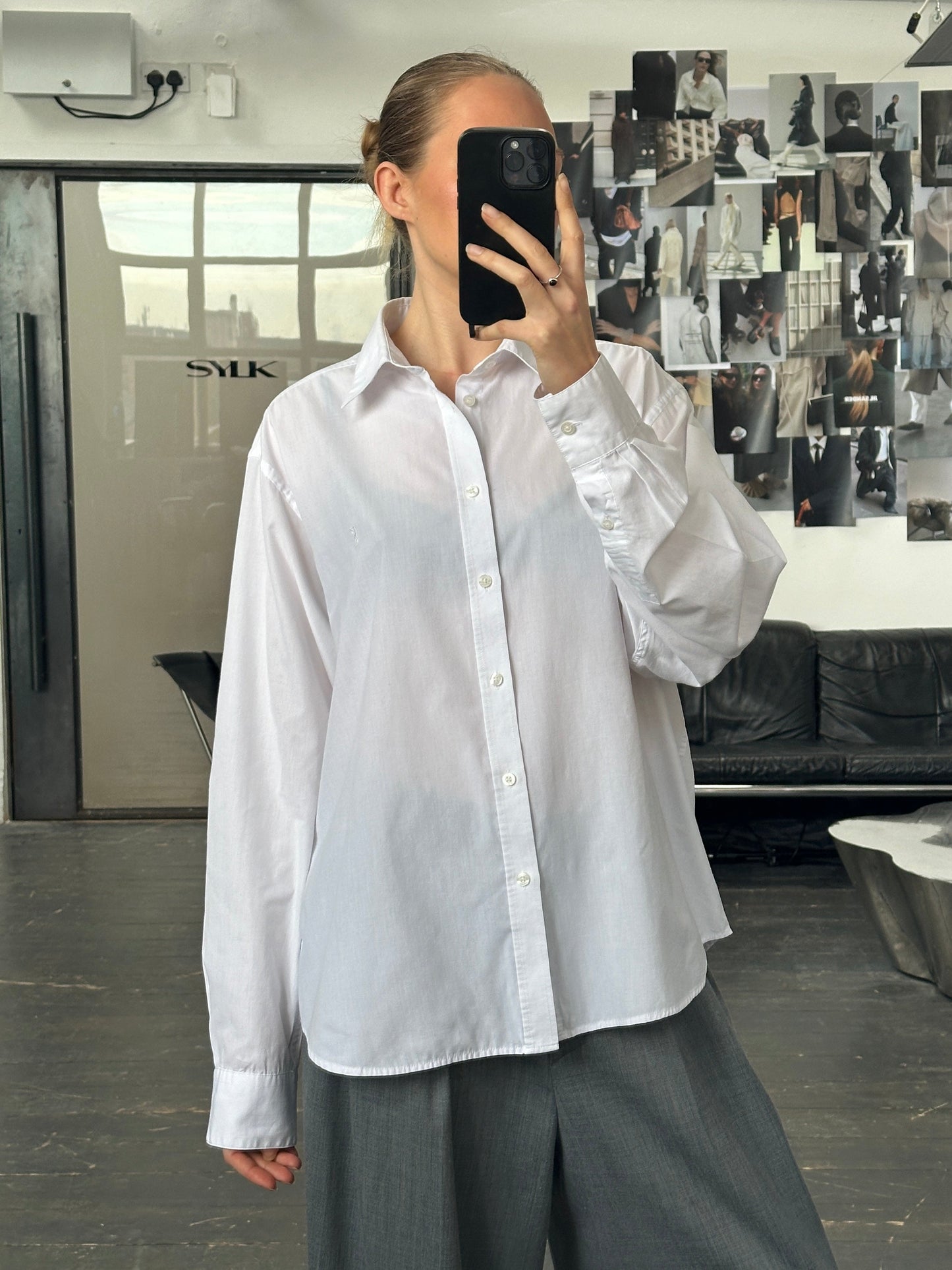 Yves Saint Laurent Pour Homme 2000s Cotton Shirt - L/XL