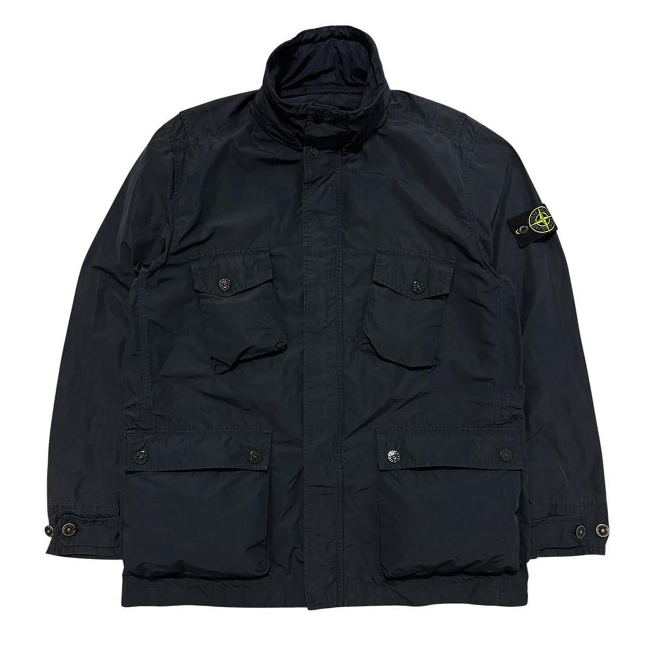 Stone Island Micro Reps Multipocket Jacket | XXL, Black