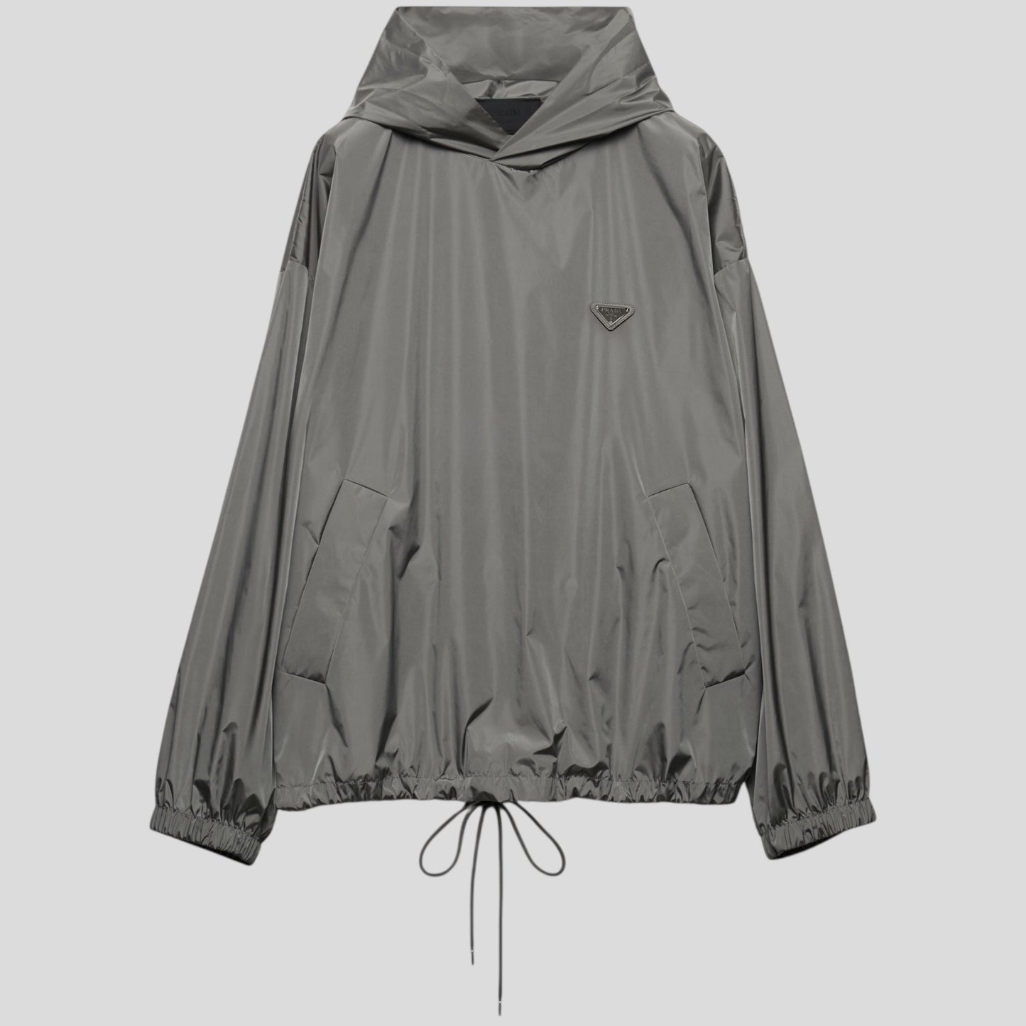 Prada 2024 Light Technical Nylon Pullover Smock Jacket - L (XXL)