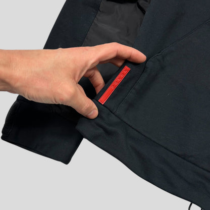 Prada Sport 2009 Angled Nylon Panelled Track Jacket - M | Default Title, Black