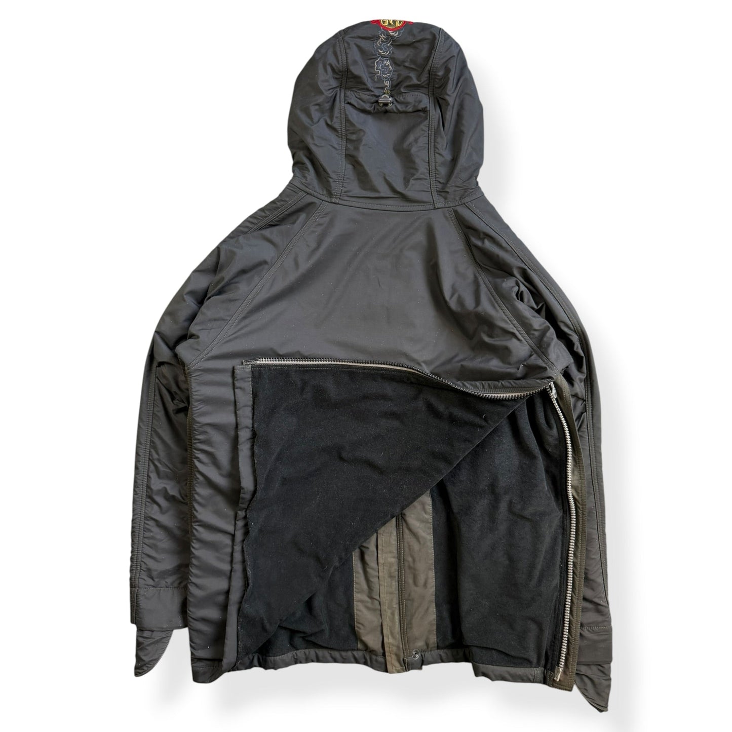 AW99/00 Maharishi Shower Repellent Waxed Jacket (L) | Large, Red
