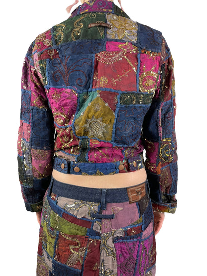 S/S 1999 Jean Paul Gaultier patchwork jacket