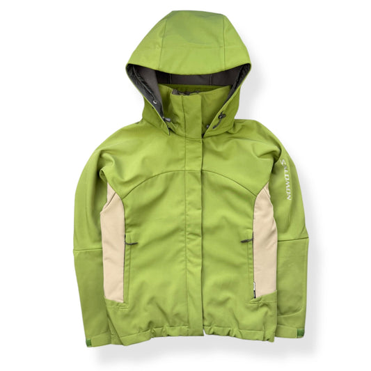2006 Salomon Softshell Smart Skin Jacket (M) | Default Title, Beige