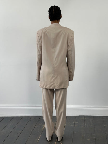 Hugo Boss 2000s Pure Wool Single Breasted Suit - 40R/W34