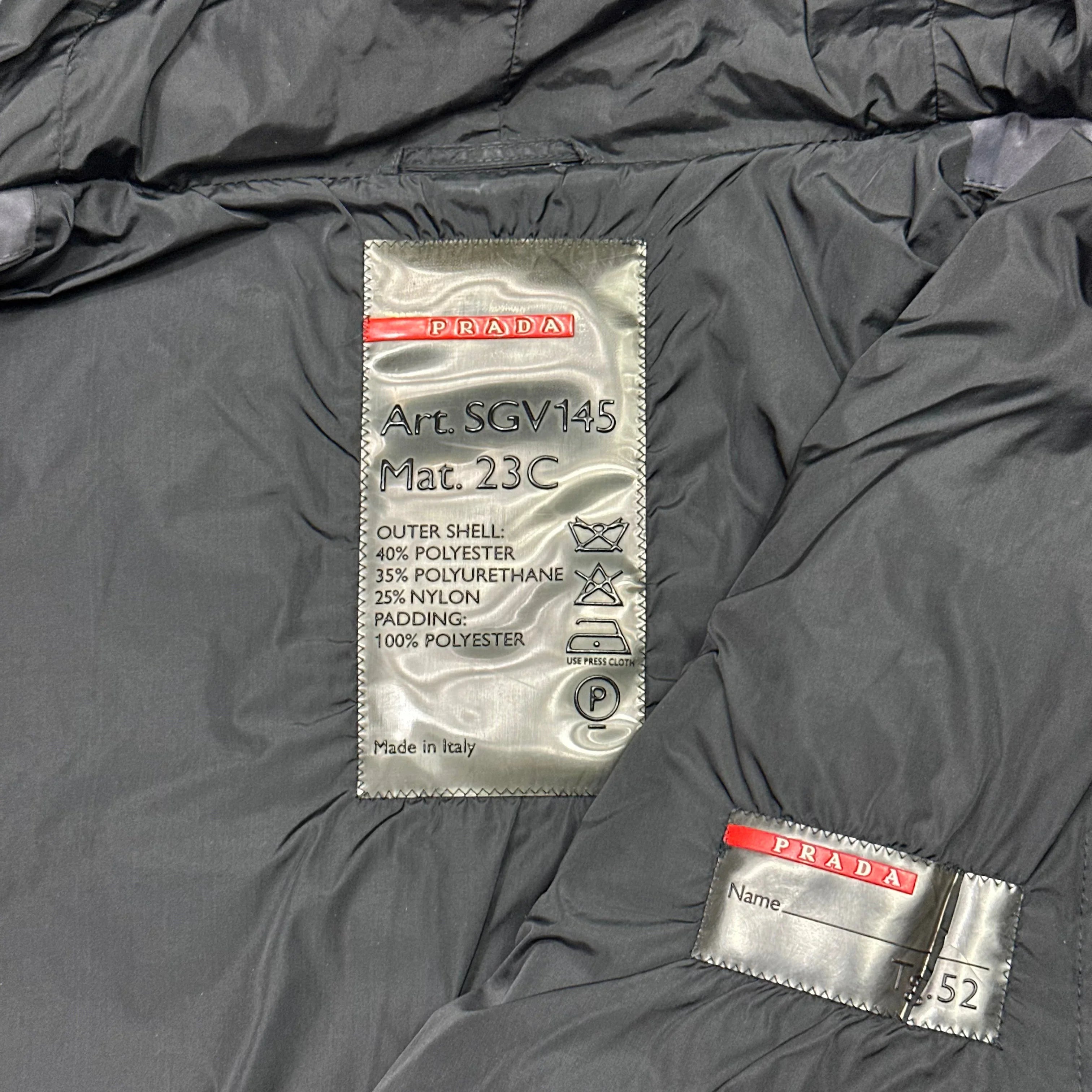 Prada Sport AW99 Crotch Strap Ski Jacket - IT52 – Known Source