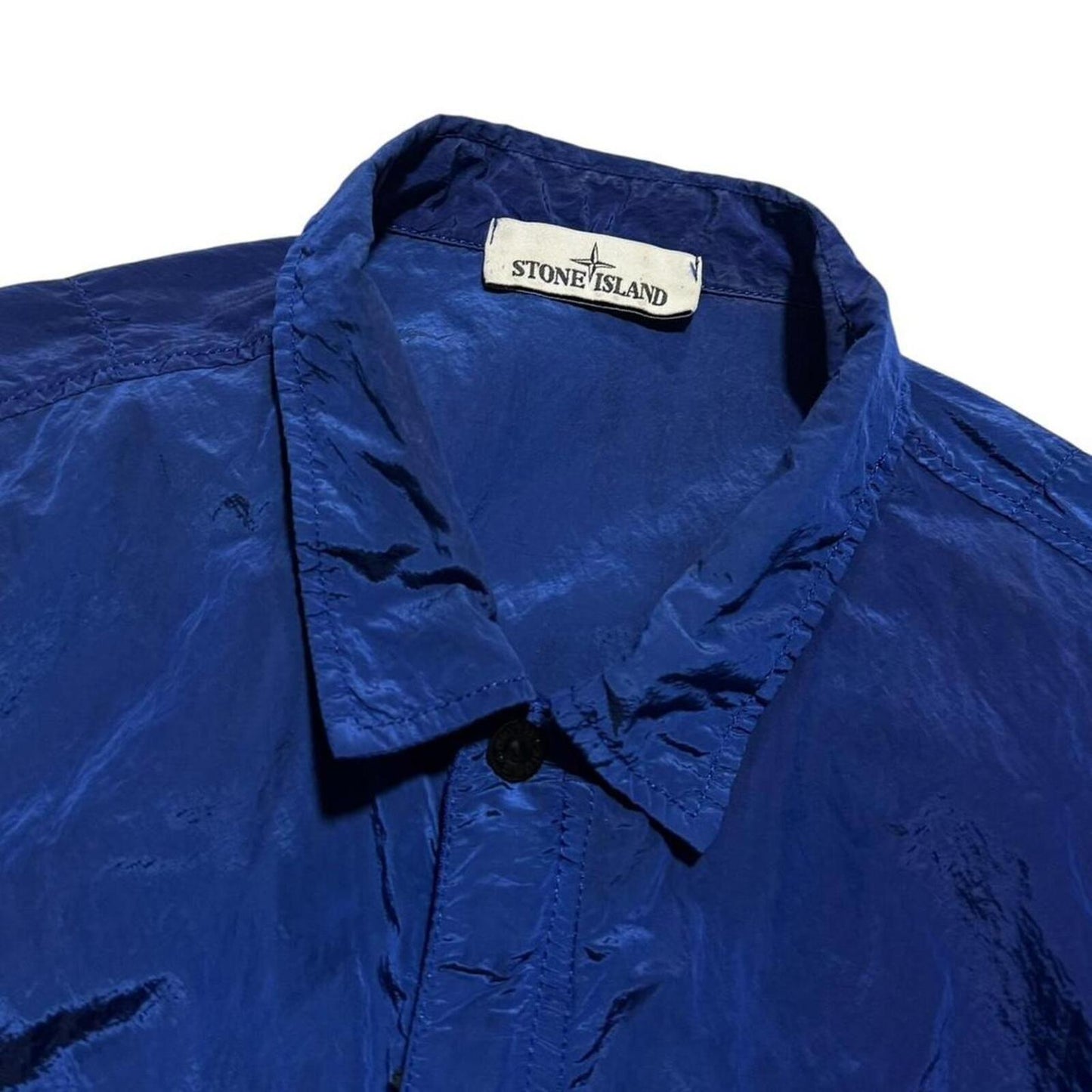 Stone Island Nylon Metal Overshirt | XXXL, Royal Blue