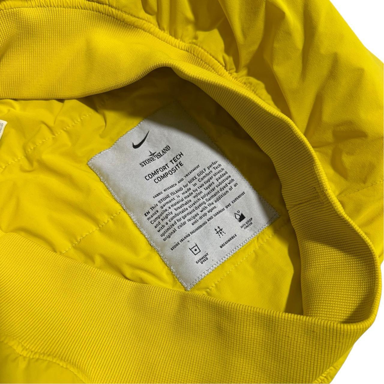 Stone Island Nike Golf 2019 Pullover | Small, Yellow