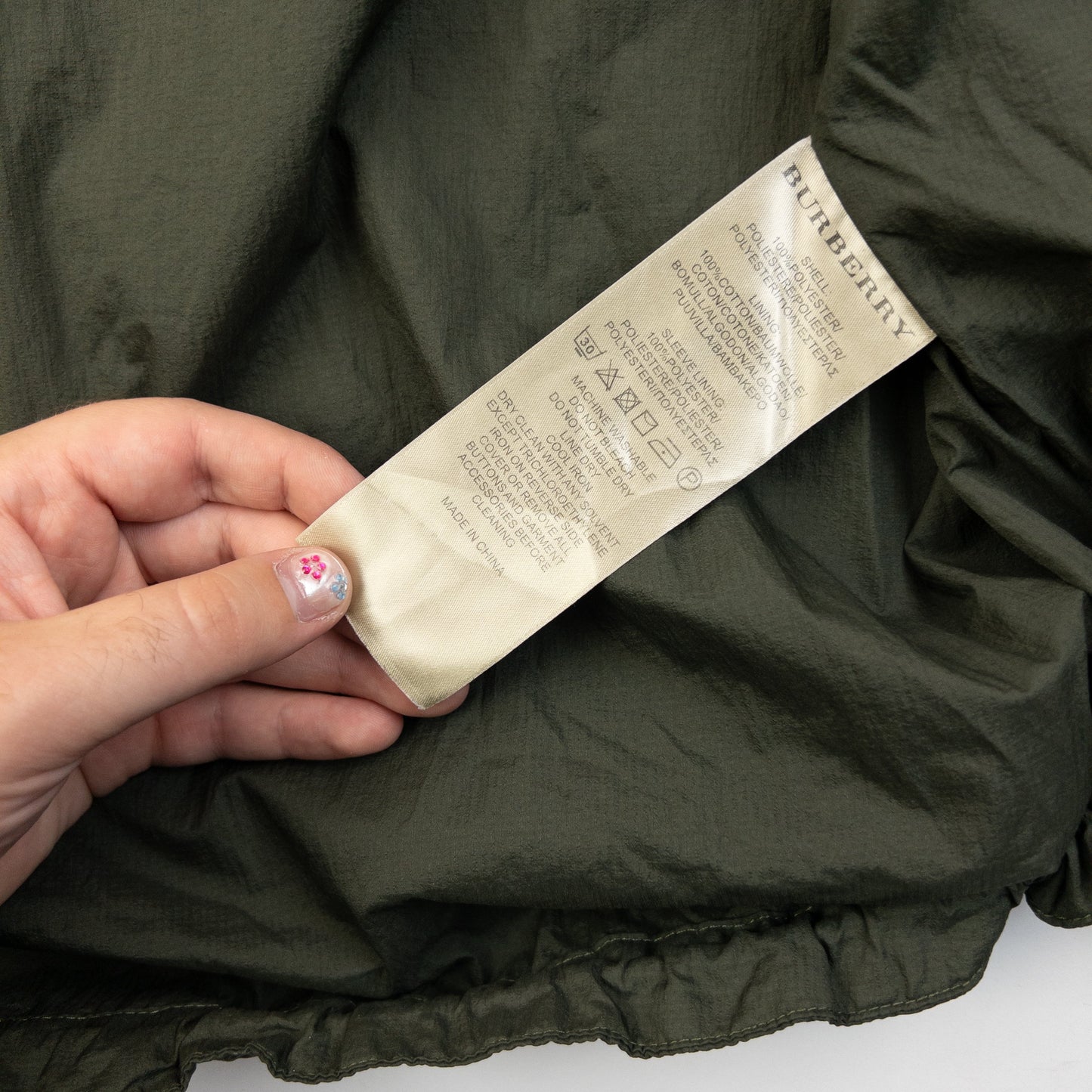 Vintage Burberry Brit Zip Up Jacket Size XS | XS, Green