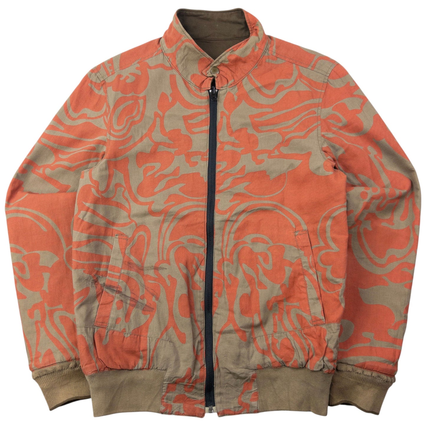 Vintage 2000s PPFM Reversible Zip Up Jacket Size s | Small, Multicoloured