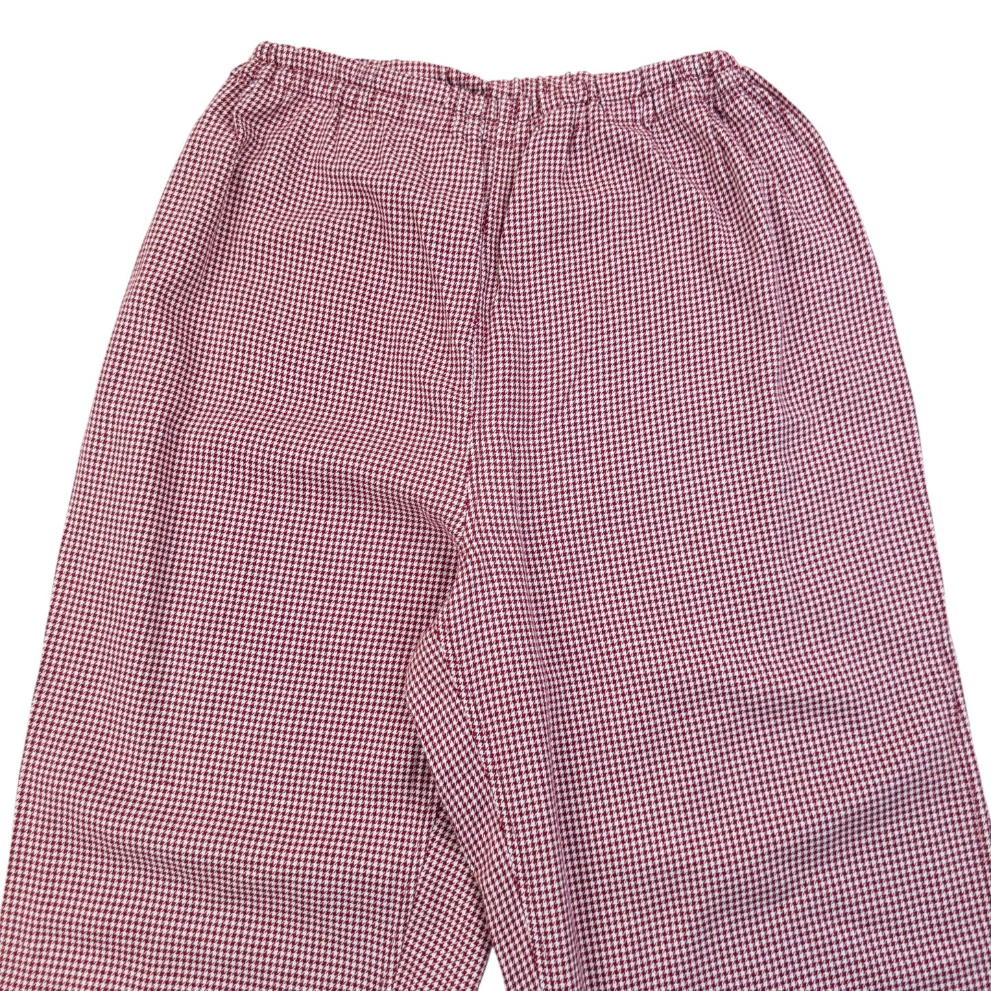 Vintage 90s Yohji Yamamoto Houndstooth Shirt & Bottoms Pyjama Set Size M | Medium, Red