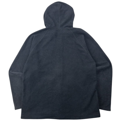 Vintage 90s Oakley Zip Up Fleece Hoodie Size M | Medium, Black