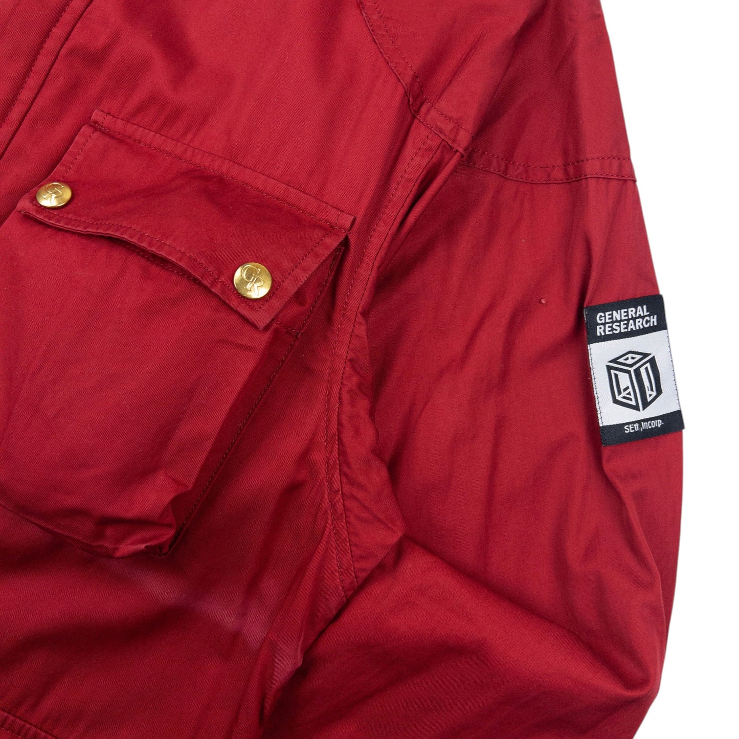 Vintage 1998 General Research Zip Up Cargo Jacket Size M