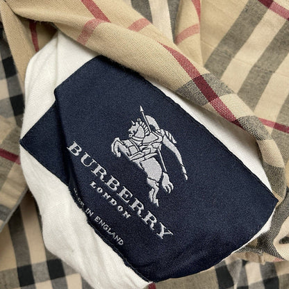 Vintage Burberry Reversible Jacket Nova Check, Size Medium | Burberry, Multicoloured