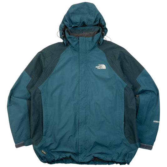 Vintage 2000s North Face Goretex Zip Up Jacket Size L | Large, Blue