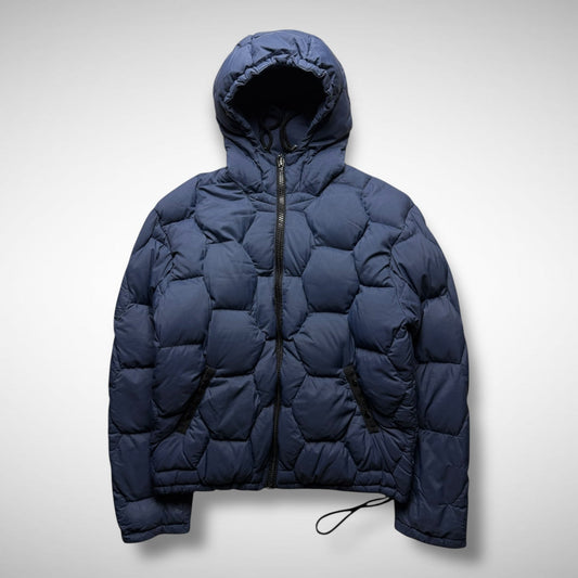 Mecca Hexagon Hooded Puffer Jacket (1990s)