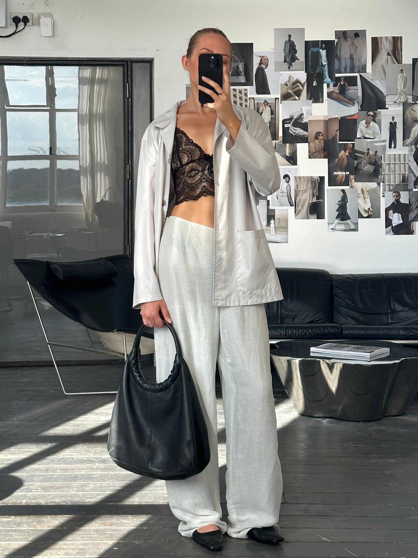 Vintage 2010s Lace Bralette Top - S