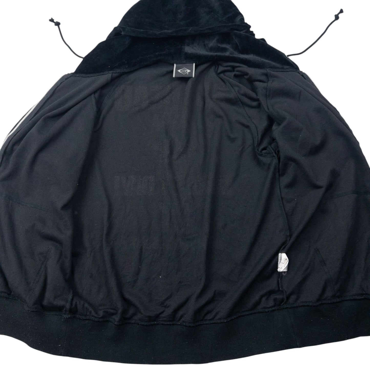 Vintage Hysteric Glamour Velour Zip Up Hoodie Size S