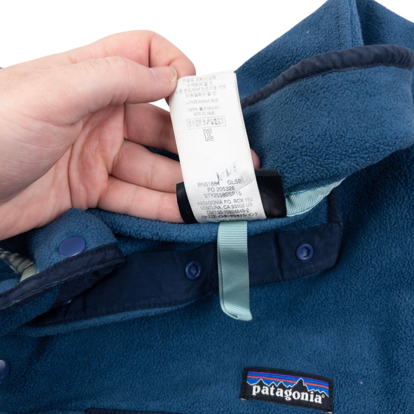 Vintage Patagonia Snap T Button Fleece Sweatshirt Size L