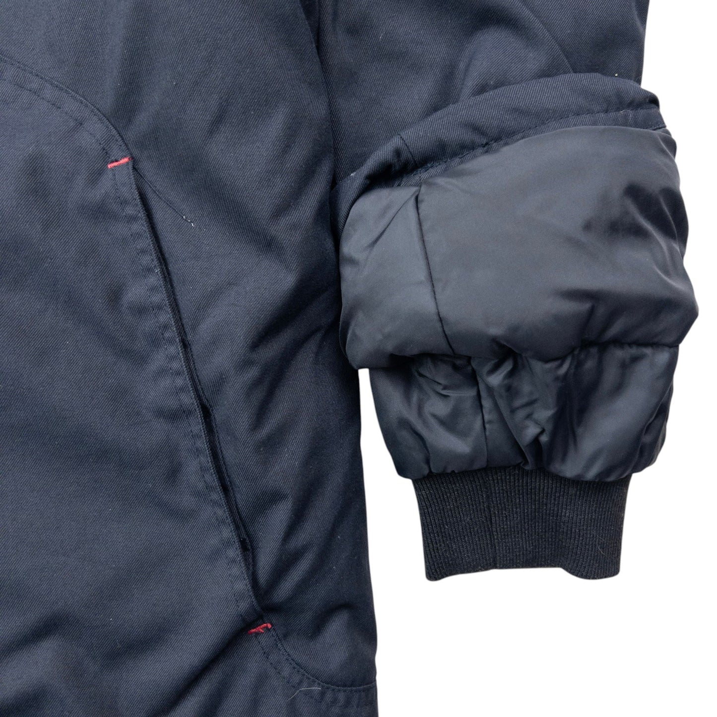Vintage 90s Oakley Zip Up Padded Jacket Size L | Large, Navy