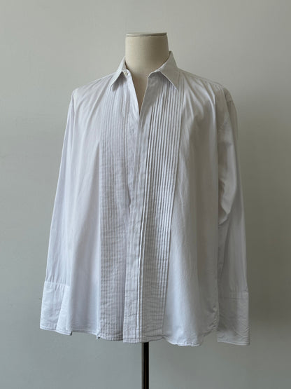 Christian Dior Monsieur 1990s Pure Cotton Tuxedo Shirt - XXL