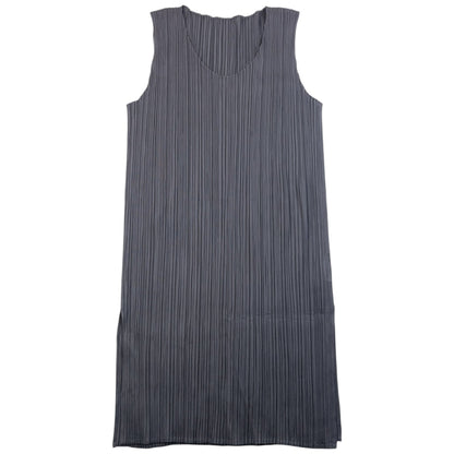 Vintage 90s Pleats Please By Issey Miyake Sleeveless Top Womens Size M | Medium, Grey