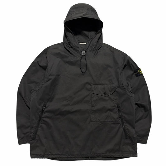 Stone Island Pullover Smock Jacket | XXXL, Black
