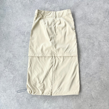 Nike ACG S/S 2002 deadstock technical cargo maxi skirt (S)