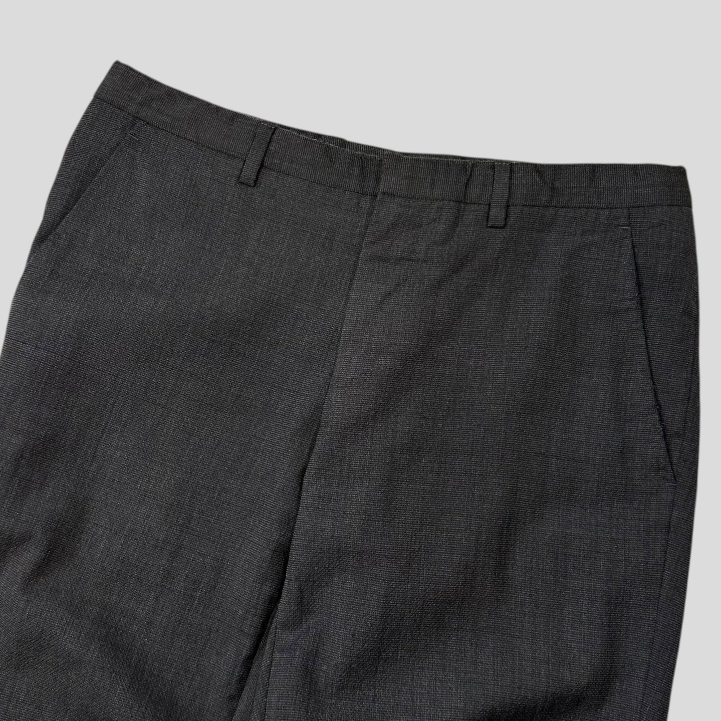 Gucci 00’s Textured Wool Suit Blazer + Trousers - IT46 (S/M) | Default Title, Grey
