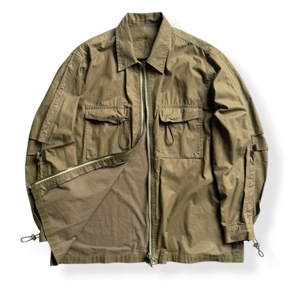 1999 Maharishi Elasticated Sleeve Jacket (L) | Default Title, Cream