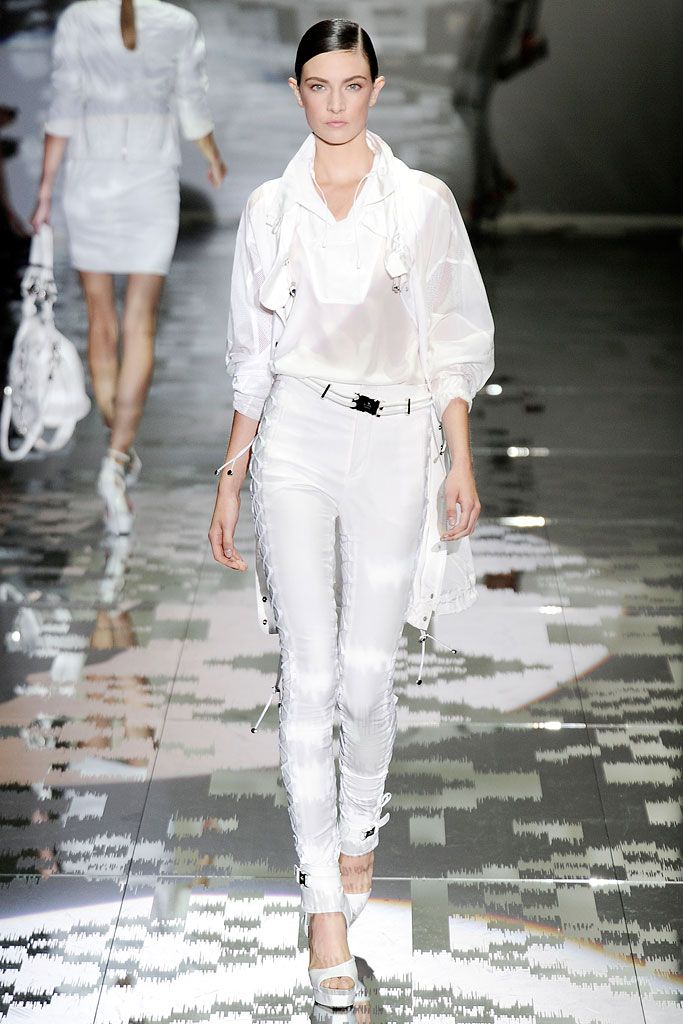 Gucci SS2010 Lace Up Trousers | O/S, White