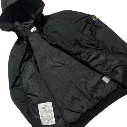 Stone Island Garment Dyed Crinkle Reps NY Zip Up Jacket