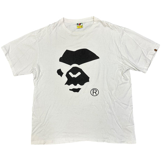 Bape Milo Face T-Shirt In White ( XXL ) - Known Source