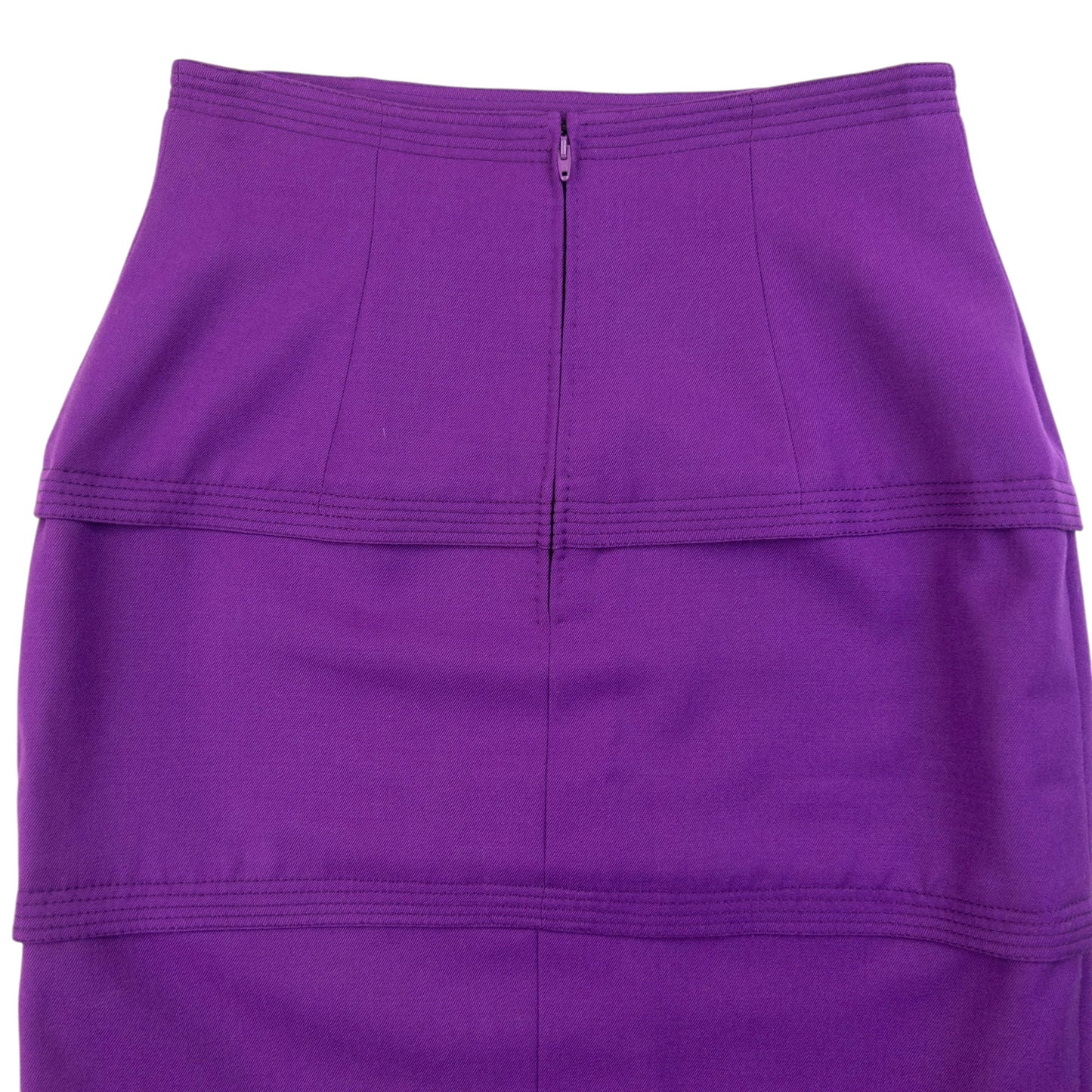 Vintage 90s Gianni Versace Tiered Skirt Womens Size W25 | W25, Purple