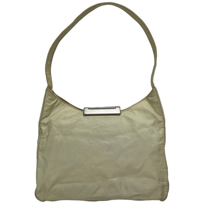Vintage Prada Metal Clasp Shoulder Bag