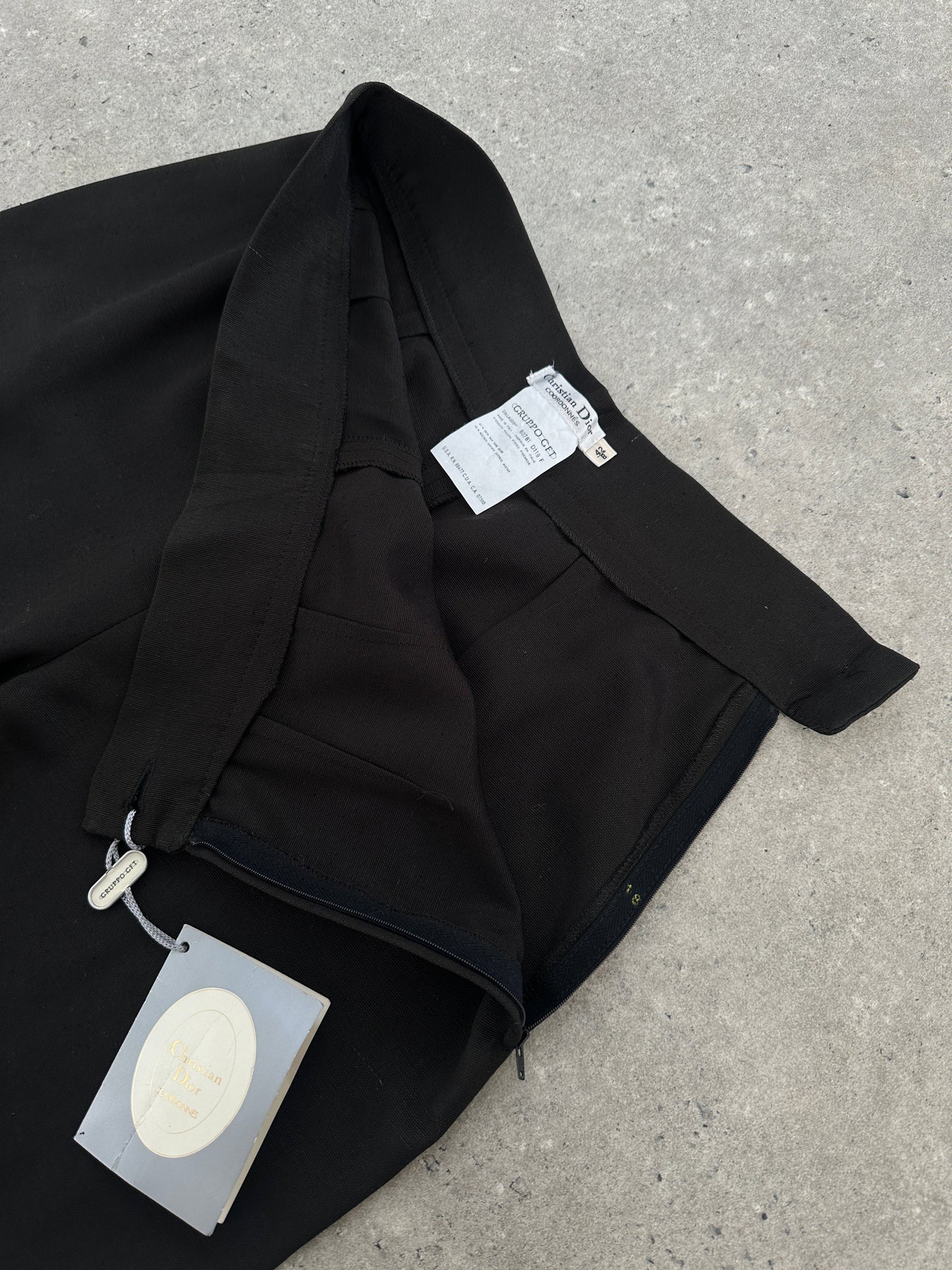 Christian Dior Coordonnes 1990s Silk Tapered Leg Trousers - W24