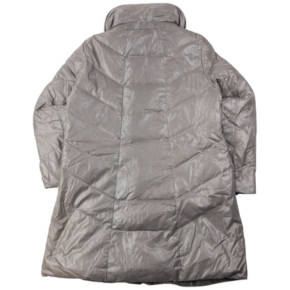 Vintage 90s Balmain Zip Up Padded Rain Jacket Size M | Medium, Grey