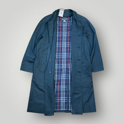 Burberry 90s Navy Trench Coat M/L