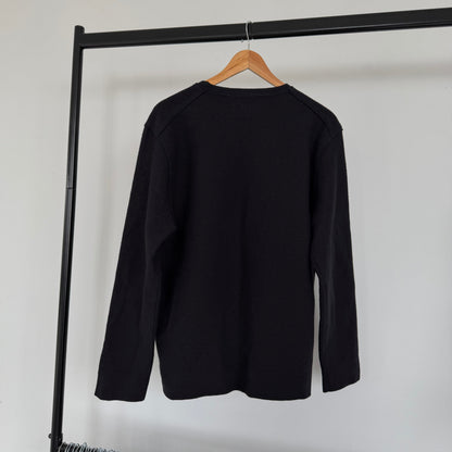 aw2006 stone island denims wool knit jumper | O/S, Multicoloured