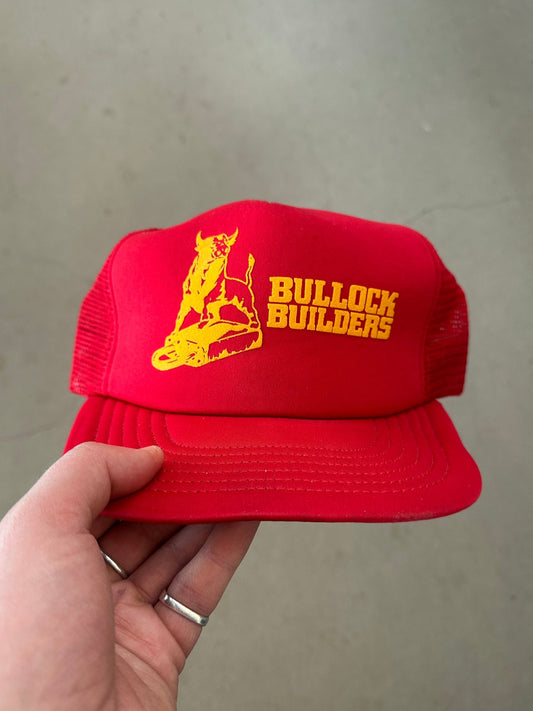 1990's Bullock Builders Trucker | Default Title, Red