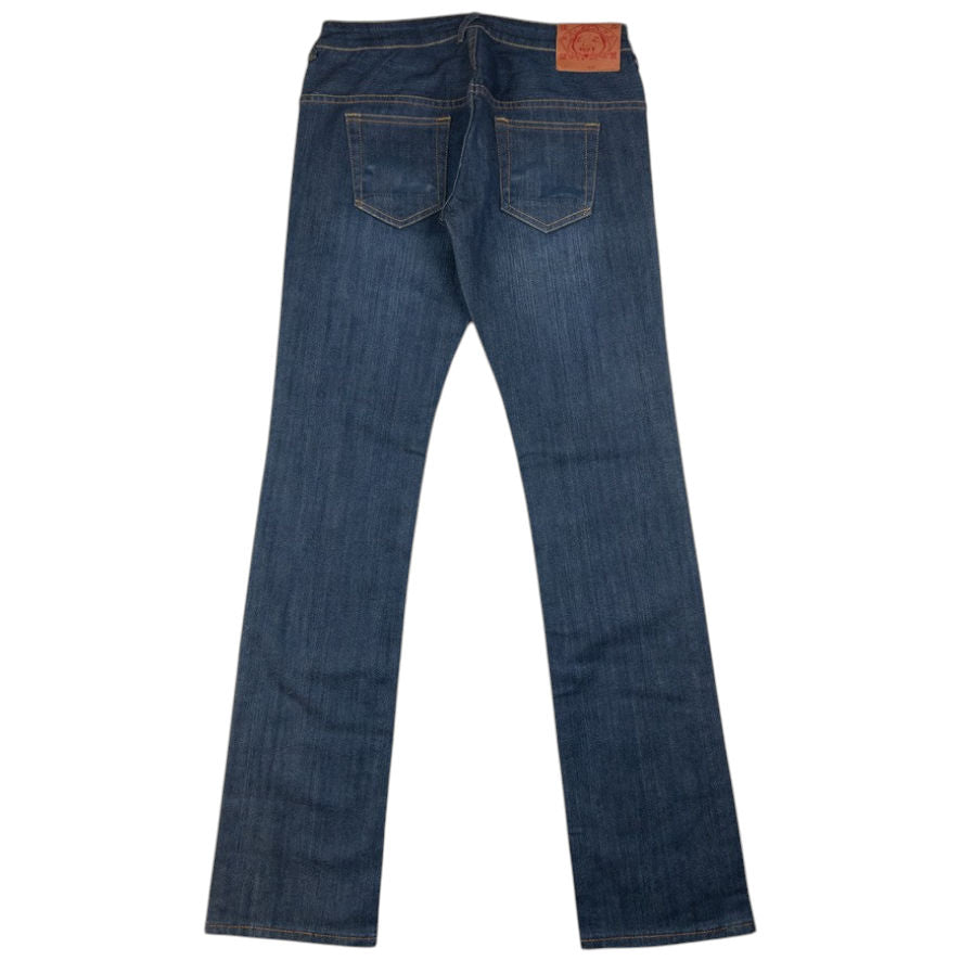 Vintage Evisu Double Gull Japanese Denim Low Rise Jeans Womens Size W32