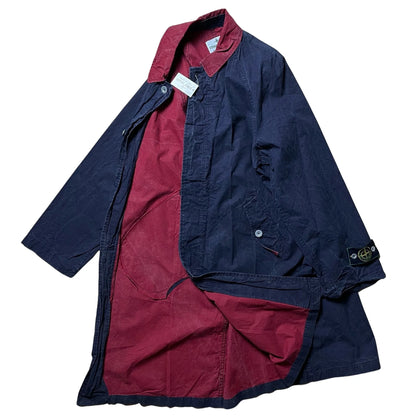 S/S 1982 Midnight Blue/Scarlet Red Tela Stella Macintosh Jacket