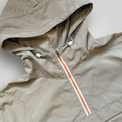 2000's Nike Nylon Smock L | O/S, Khaki