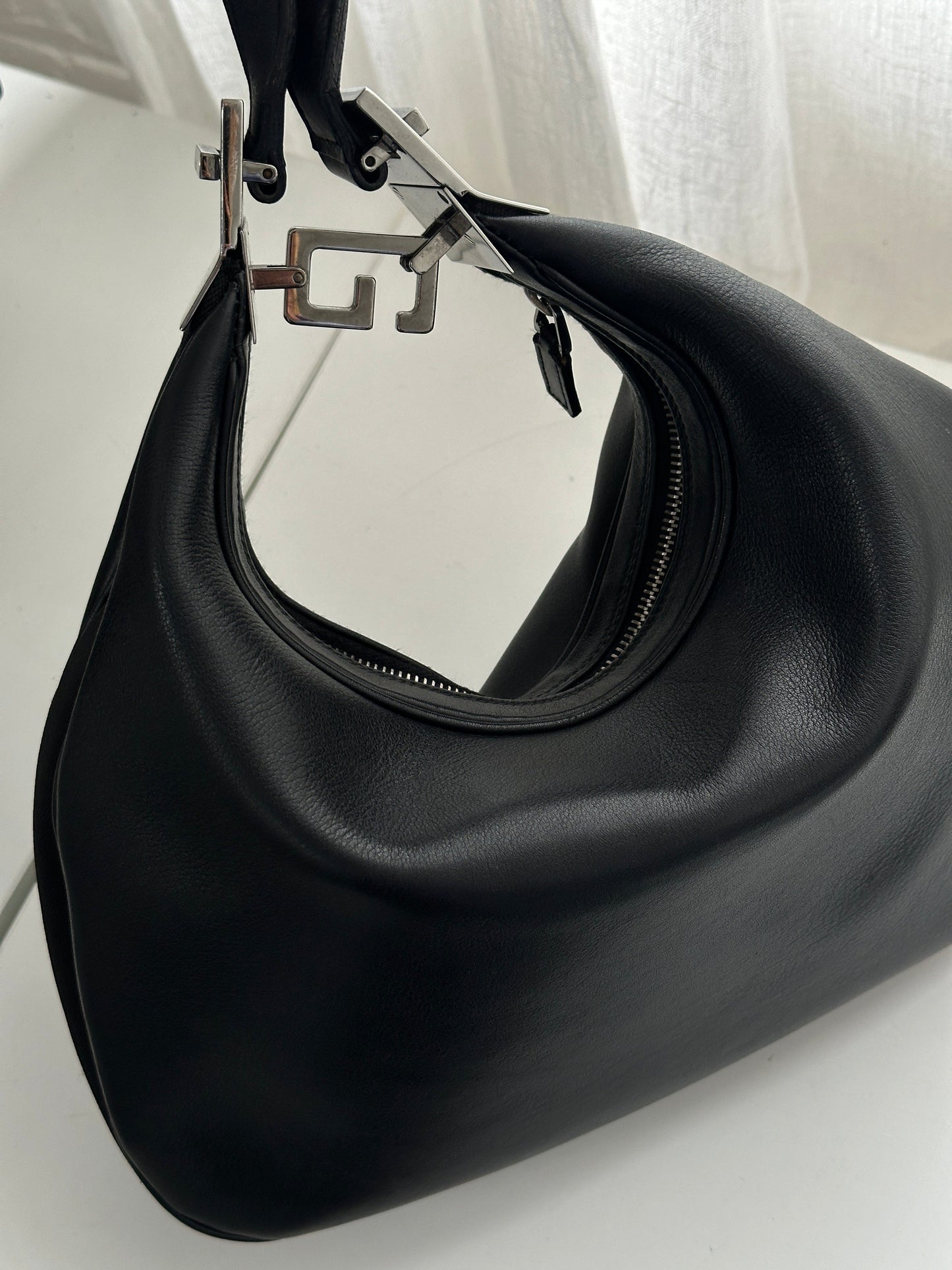 Gucci 1990s Tom Ford GG 3 in 1 Leather Attache Bag