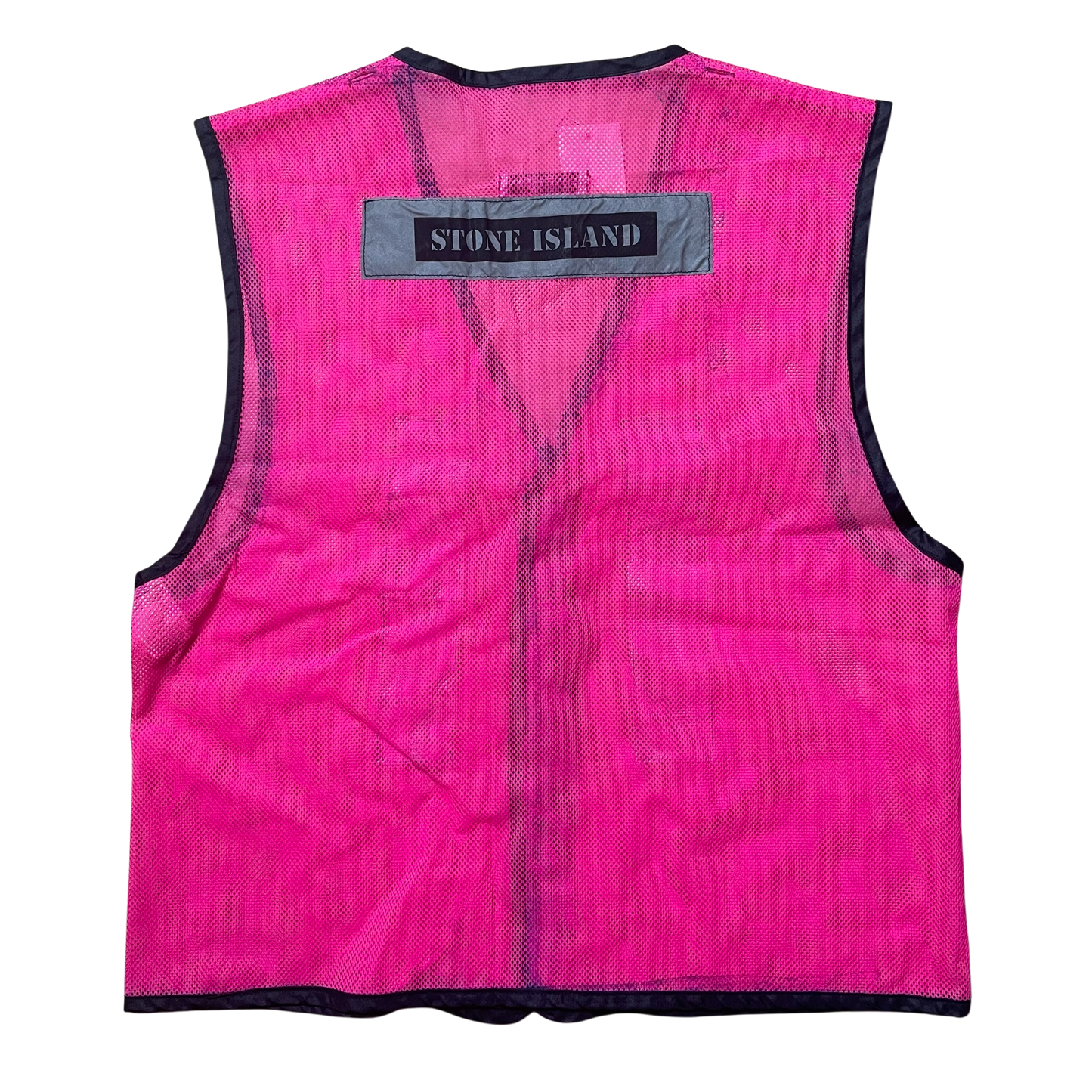 S/S 1988 Magenta Pink Reflective Safety Vest