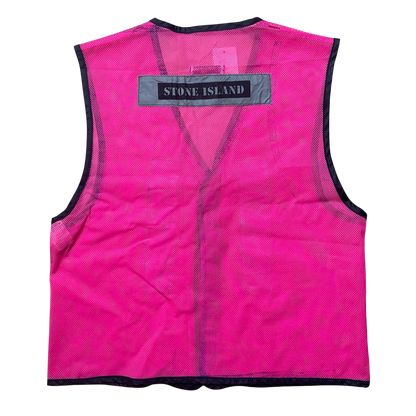S/S 1988 Magenta Pink Reflective Safety Vest