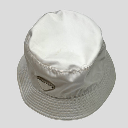 Prada Milano 2020 Nylon Bucket Hat - S/M