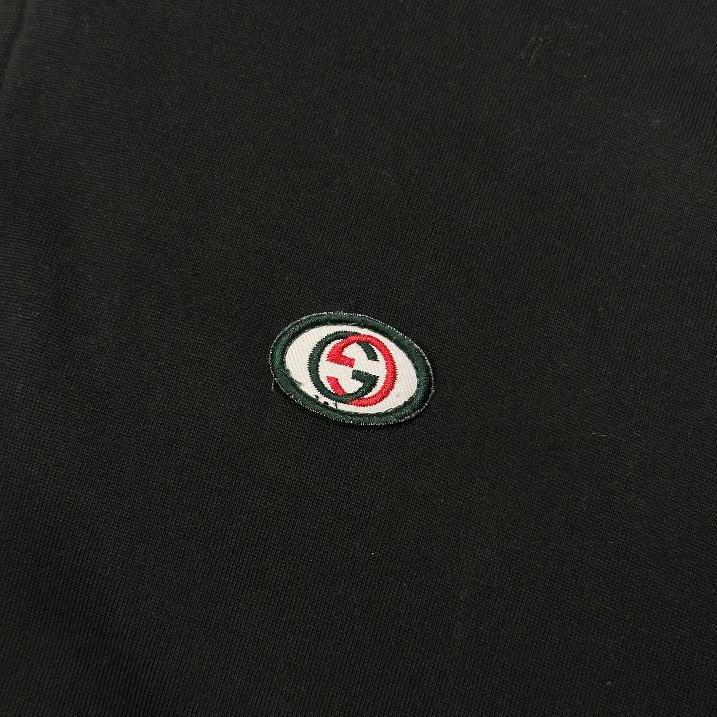 Gucci 2008 GG Logo Web Teddy Cotton Lined Track Jacket - M/L | Default Title, Black