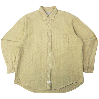 Vintage CP Company Embroidered Long Sleeve Button Up Shirt Size M